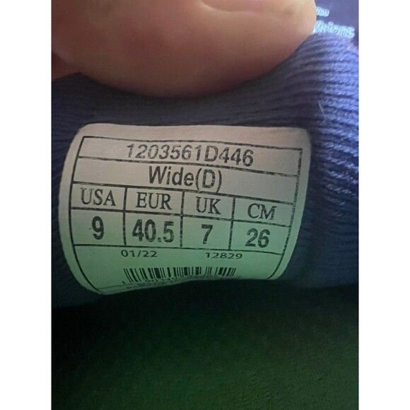 Brooks Ghost 14 Peacoat Yucca Navy Running Shoes Women's Size 9 Wide 1203561D446 - Picture 9 of 11